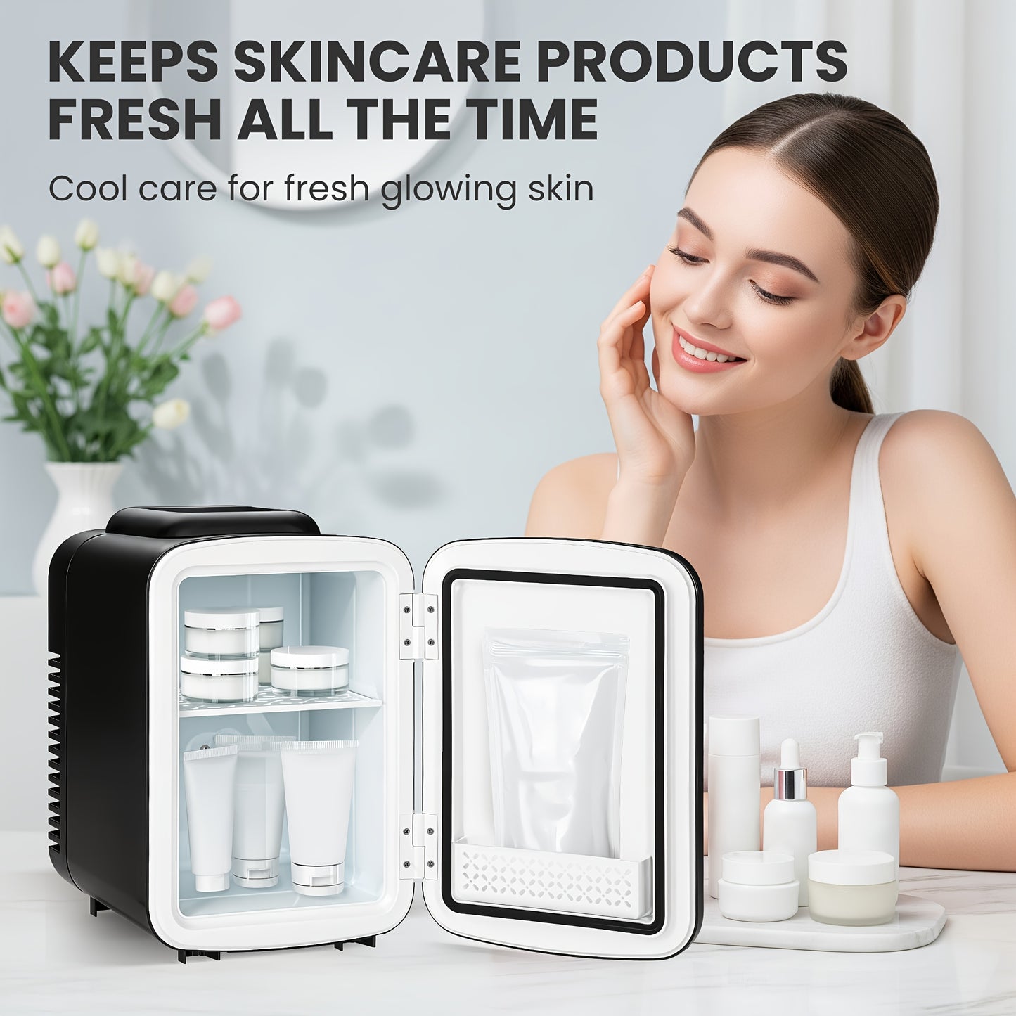 IPower Mini 4L/6 Cans Portable Small Refrigerator Cooler .