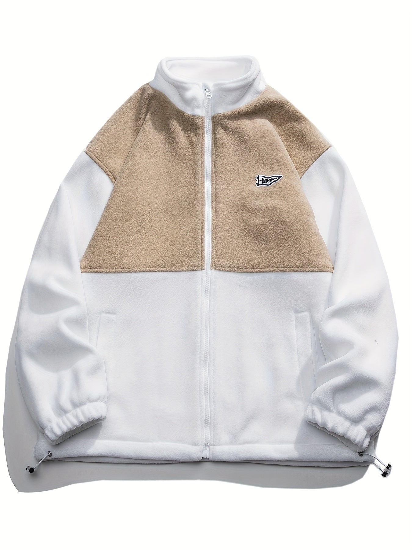 Stylish Men's Color Block Jacket .