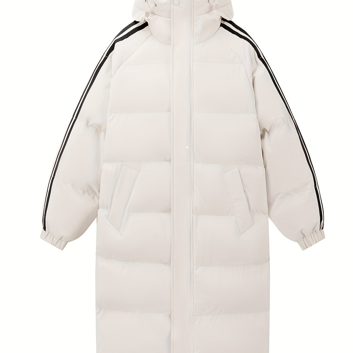 Men's Heavy-Duty Hooded Winter Coat .