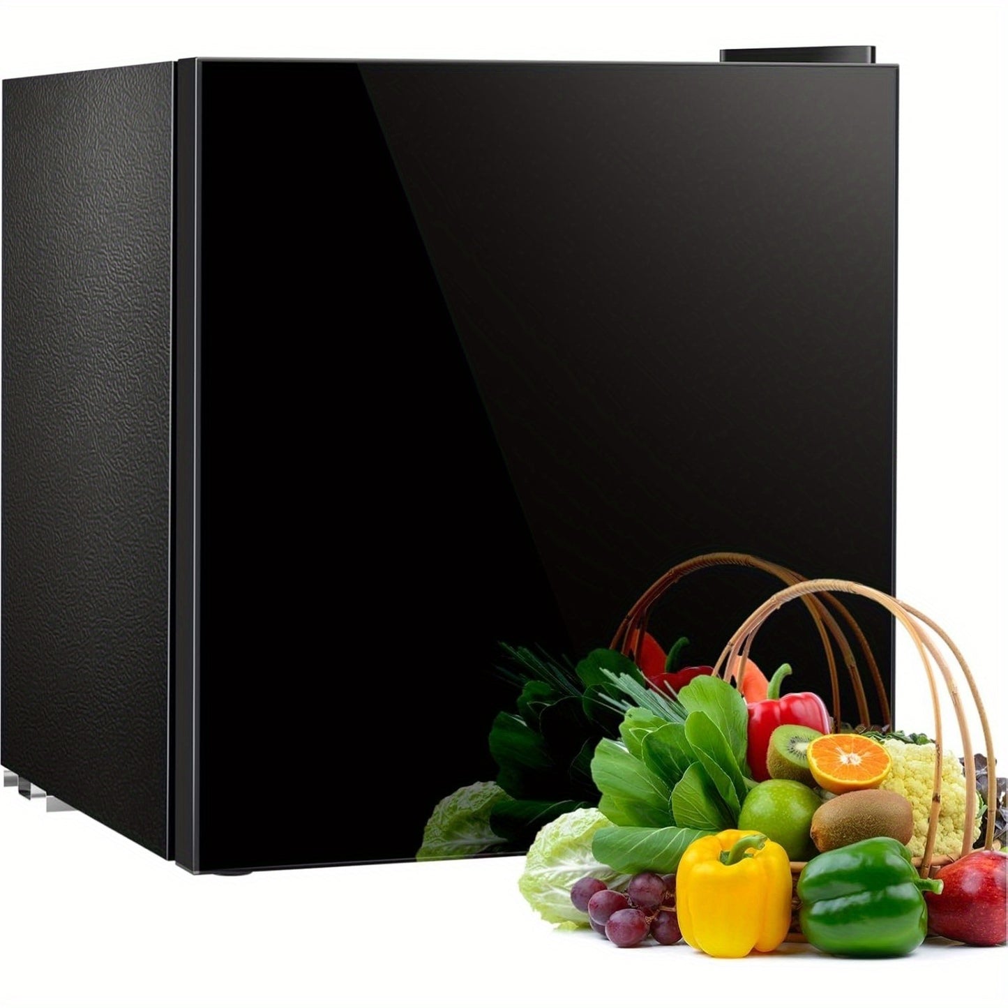 1.6 Cu.Ft Compact Refrigerator Mini Fridge with Energy Efficient .