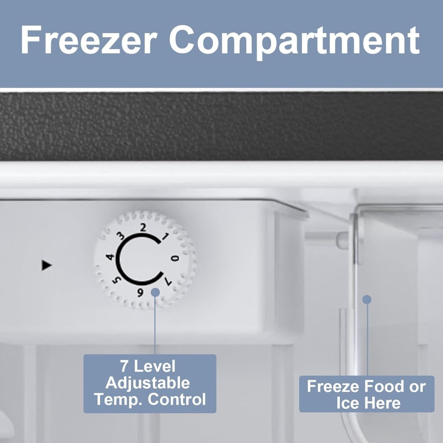 1.6 Cu.Ft Compact Refrigerator Mini Fridge with Energy Efficient .