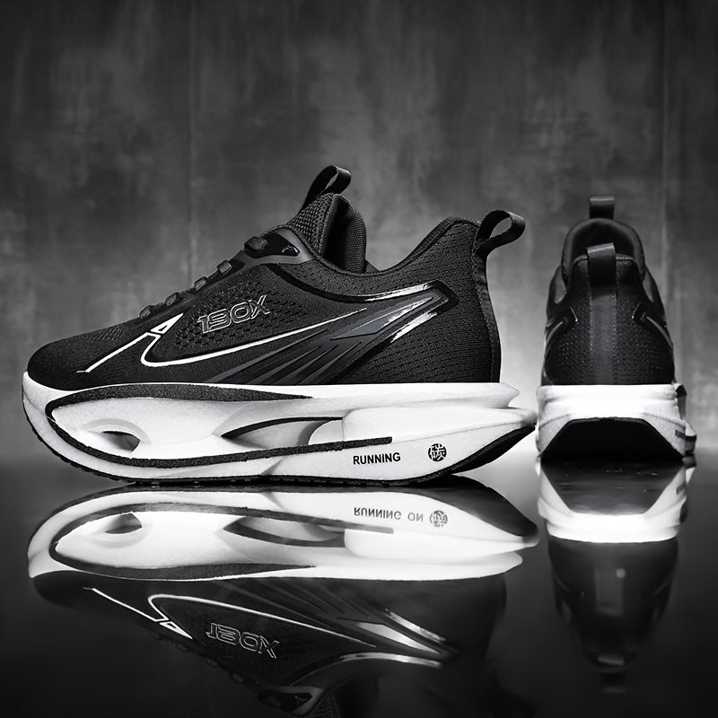 Men's Sneakers - Lightweight Running Shoes with Cushioned MD Sole.