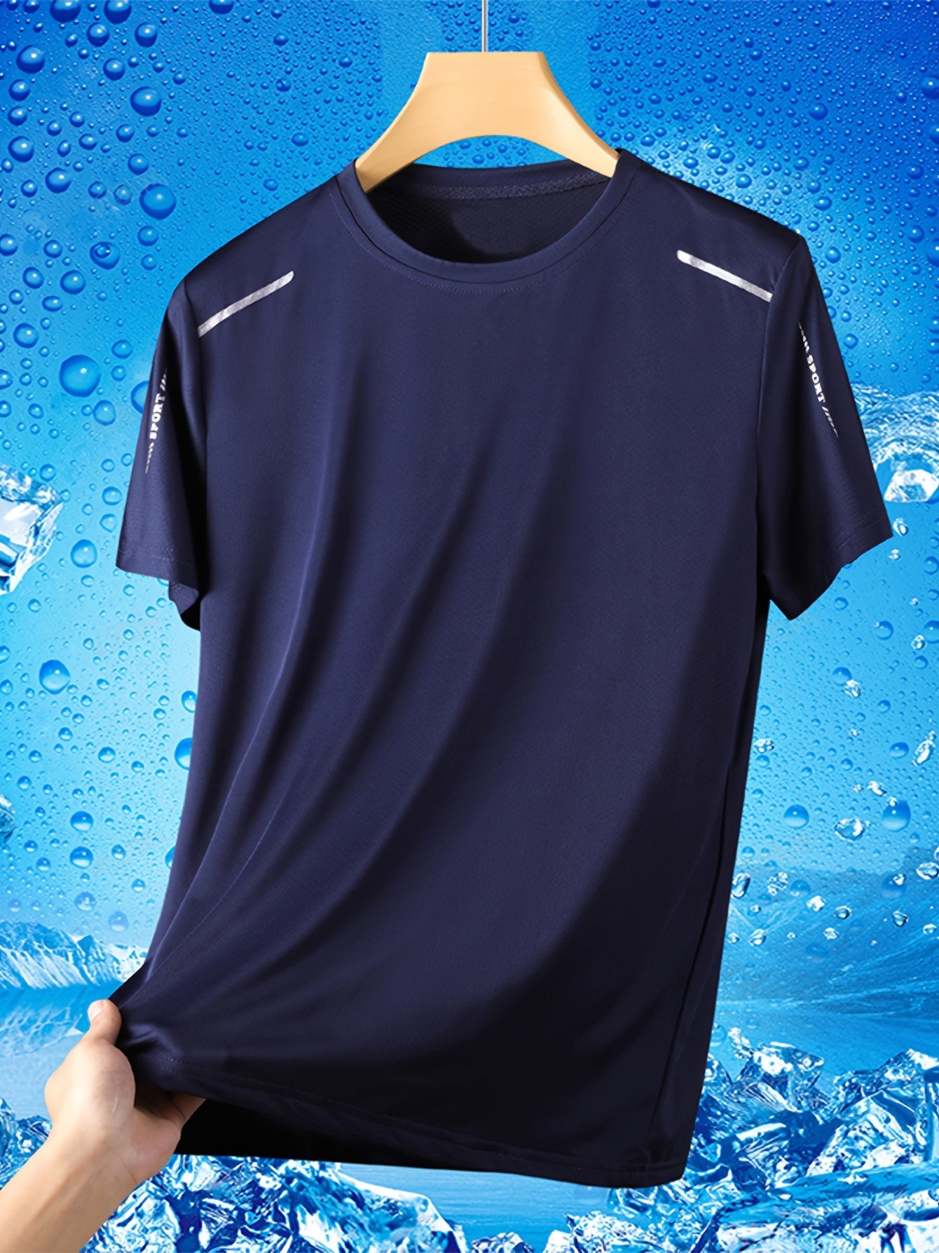 [5pcs Summer T-Shirts] 5pcs Men's Summer Fashion T-Shirts .