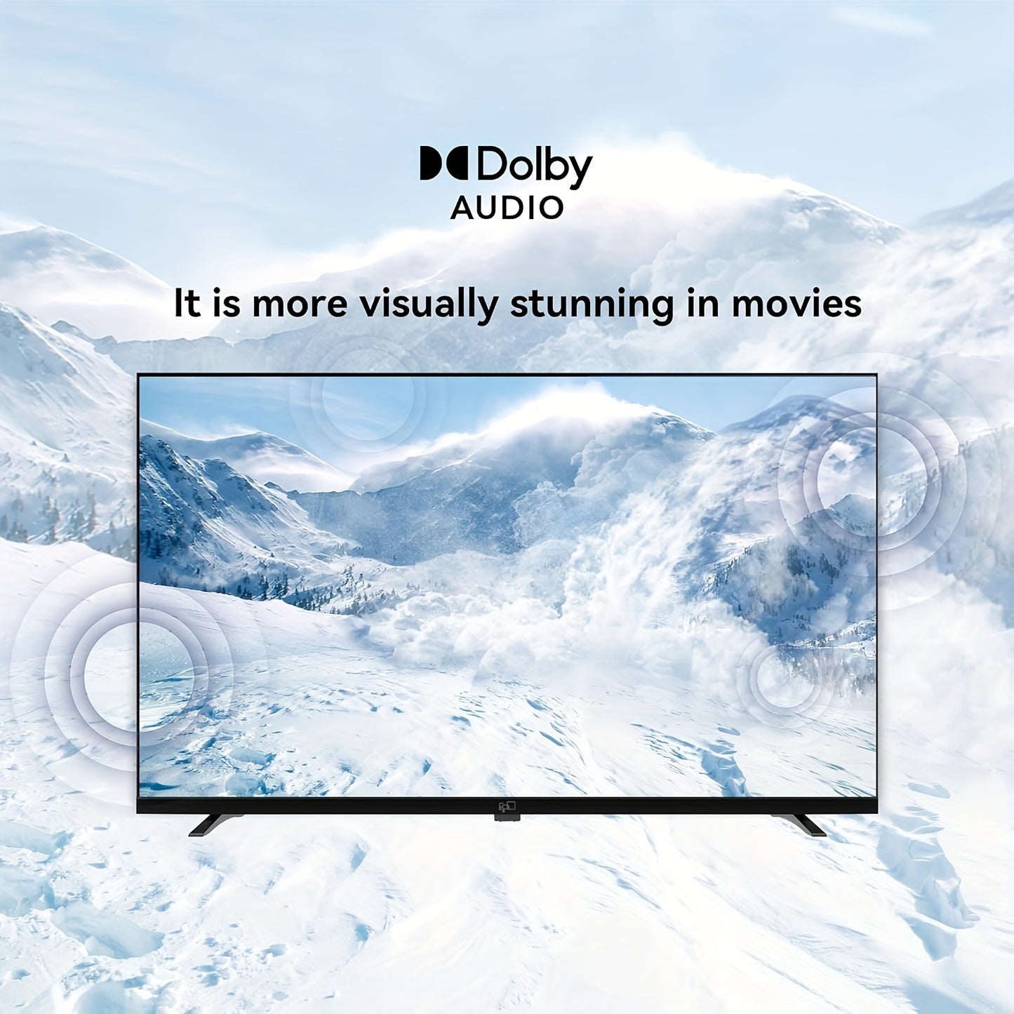 FPD 40 Inch Smart TV Google TV 1080P Full HD, with Built In Google Play And Google Cast, HDR 10, Audio, Voice Remote, Streaming Live TV ( Palette Series, CG40-P3, Model 2025)