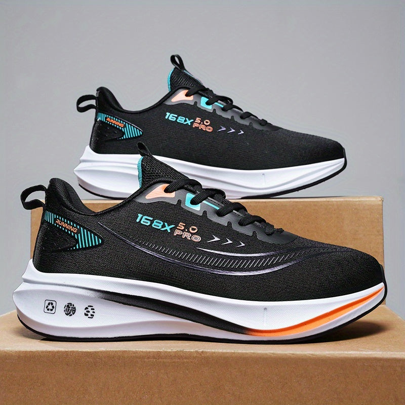 Men's Breathable Mid-Top Sneakers.