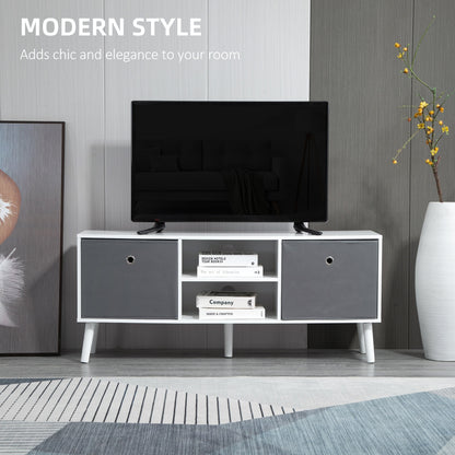 HOMCOM TV Stand for 50 Inch TV .
