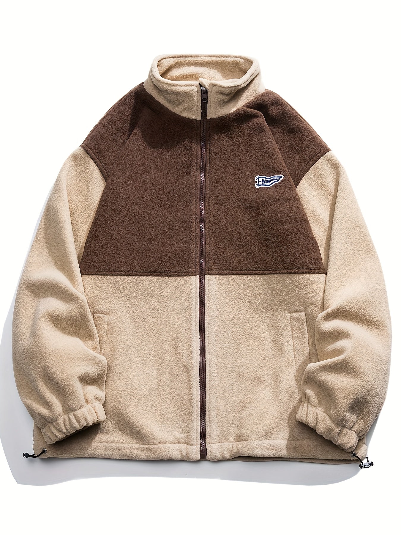 Stylish Men's Color Block Jacket .