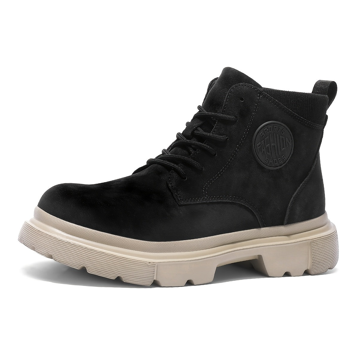 Unisex Fashion Mid-Top Hiking Boots.