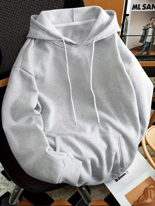 Men's Casual Hooded Sweatshirt .