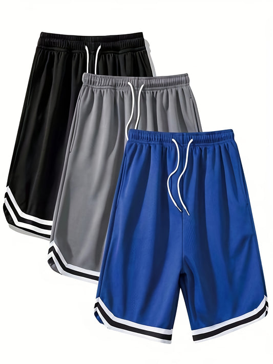 Set of 3 Men'S Summer New Versatile .