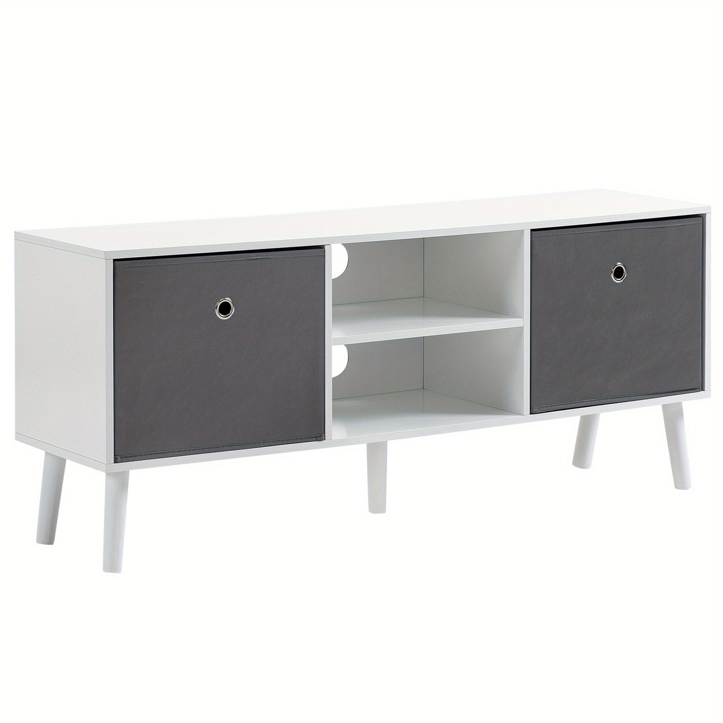 HOMCOM TV Stand for 50 Inch TV .