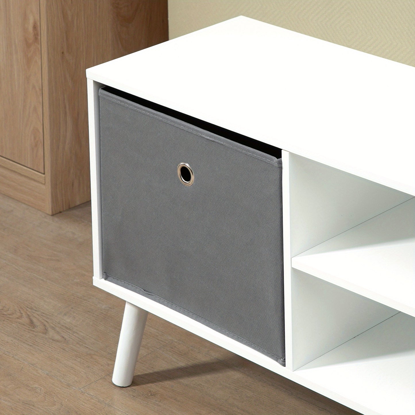 HOMCOM TV Stand for 50 Inch TV .