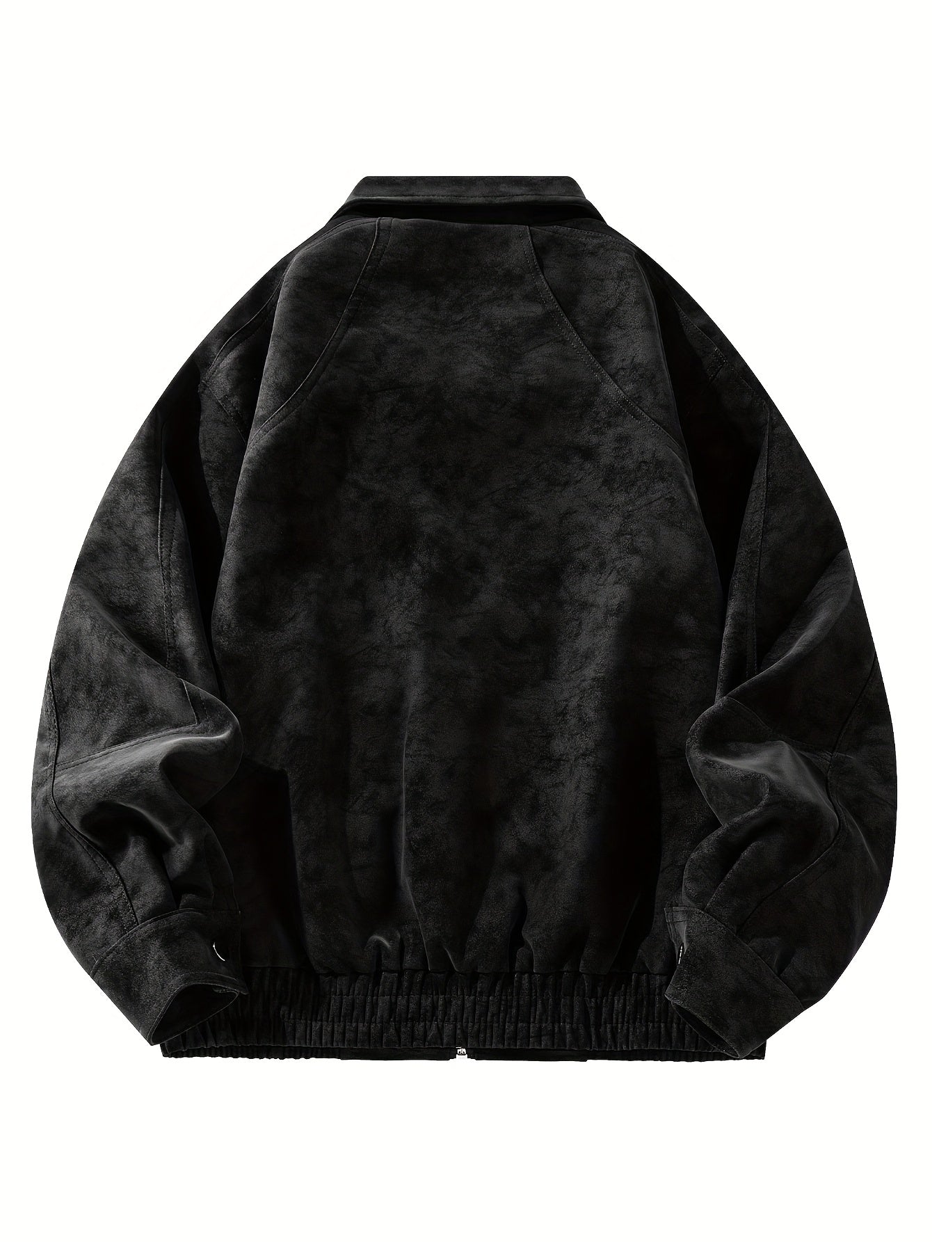 Men'S Vintage-Inspired Bomber Jacket .