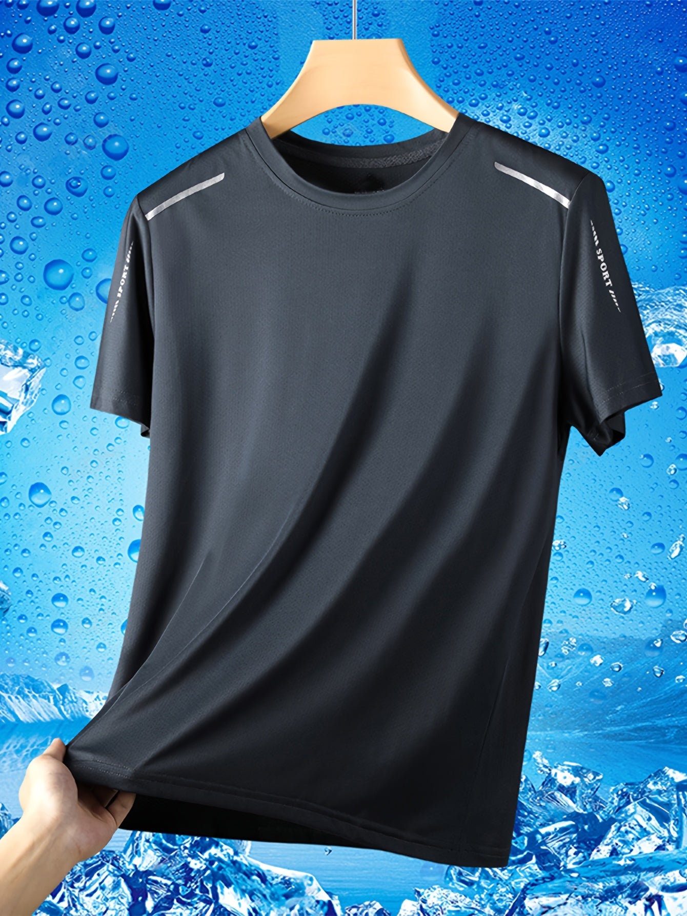 [5pcs Summer T-Shirts] 5pcs Men's Summer Fashion T-Shirts .