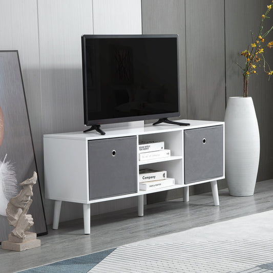 HOMCOM TV Stand for 50 Inch TV .