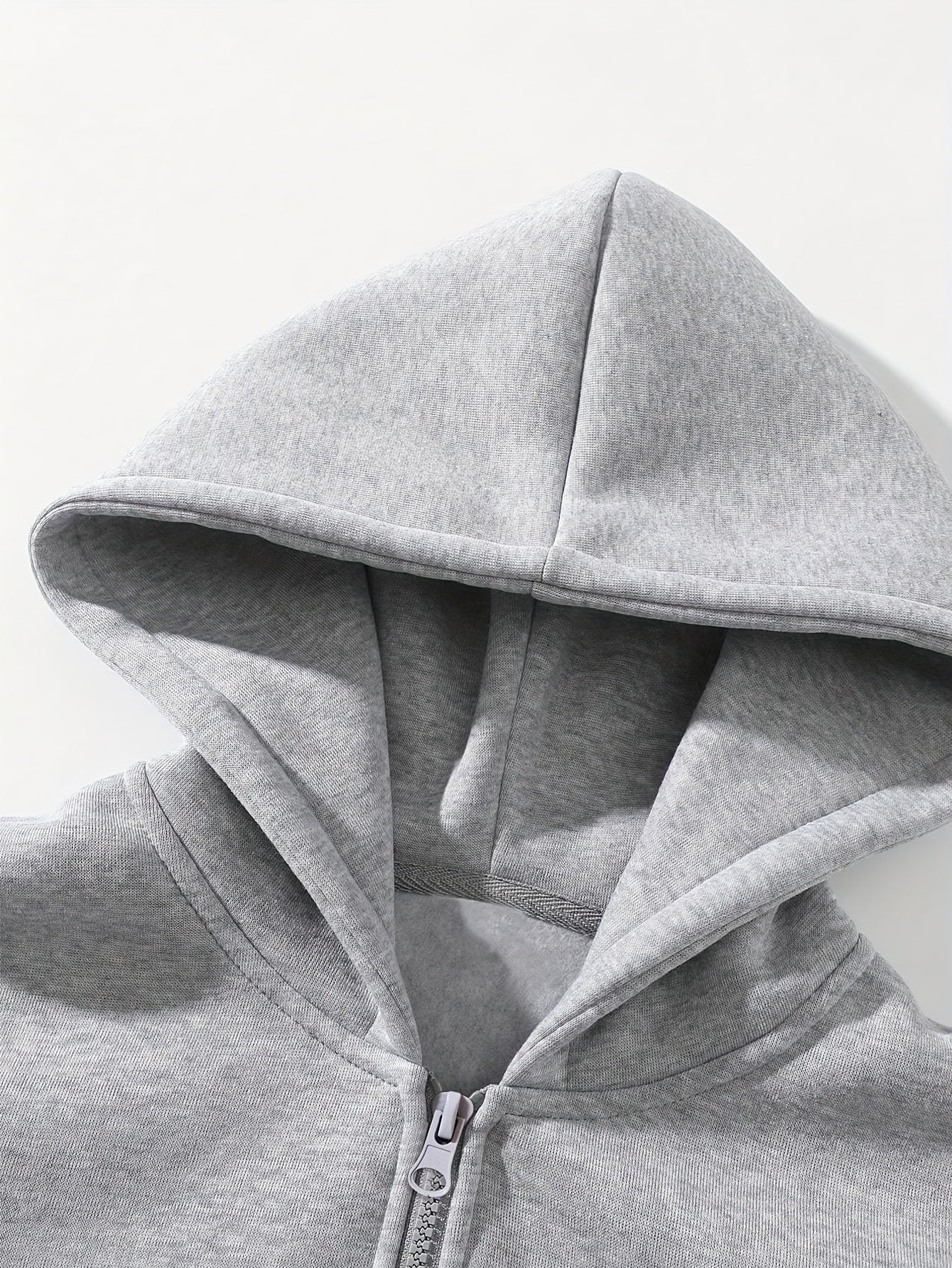 Men's Casual Solid Color Half-Zip Hooded Sweatshirt