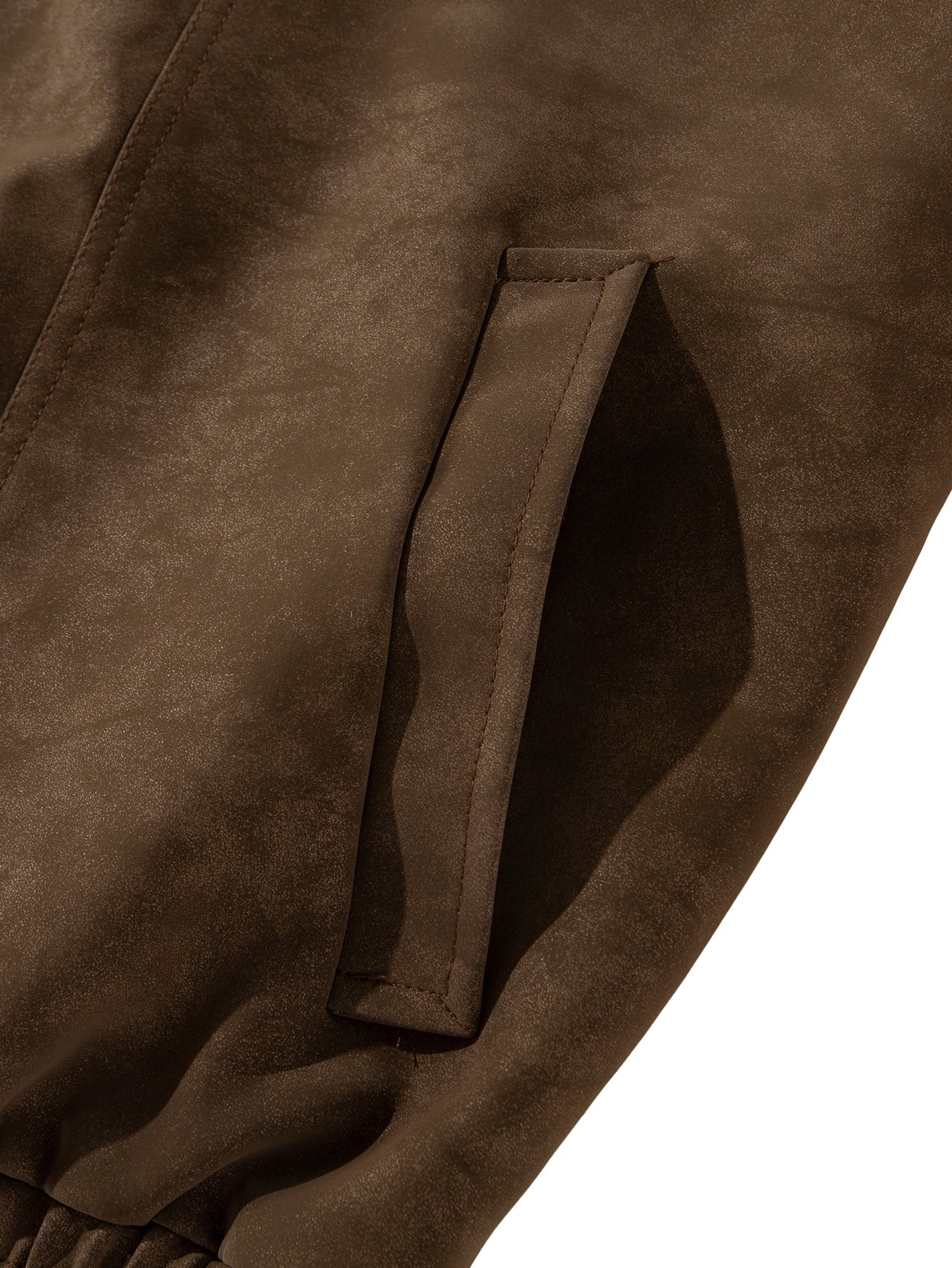 Men'S Vintage-Inspired Bomber Jacket .