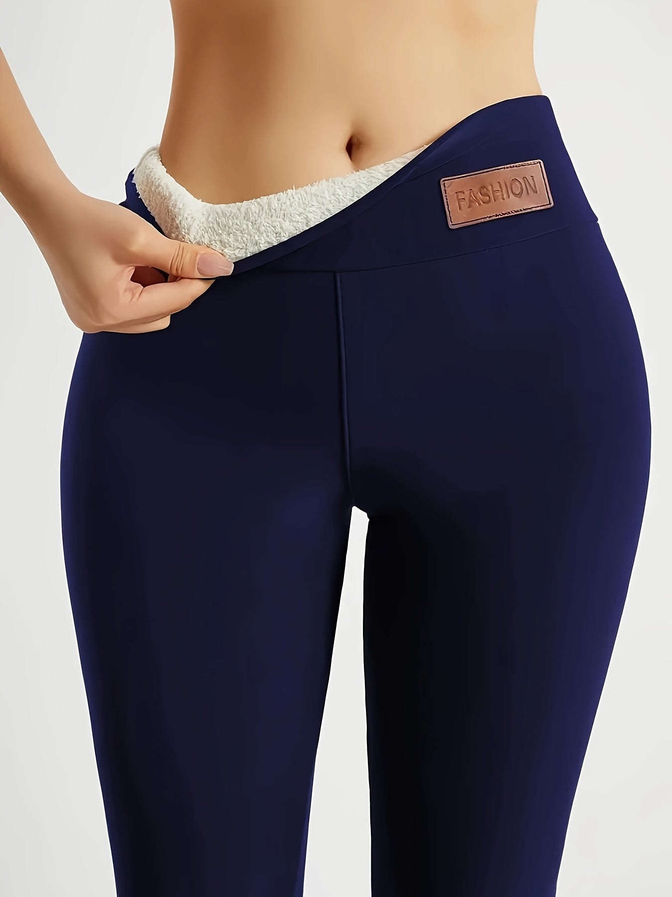 Sports Fitness Warm and Fleece Lined Tights