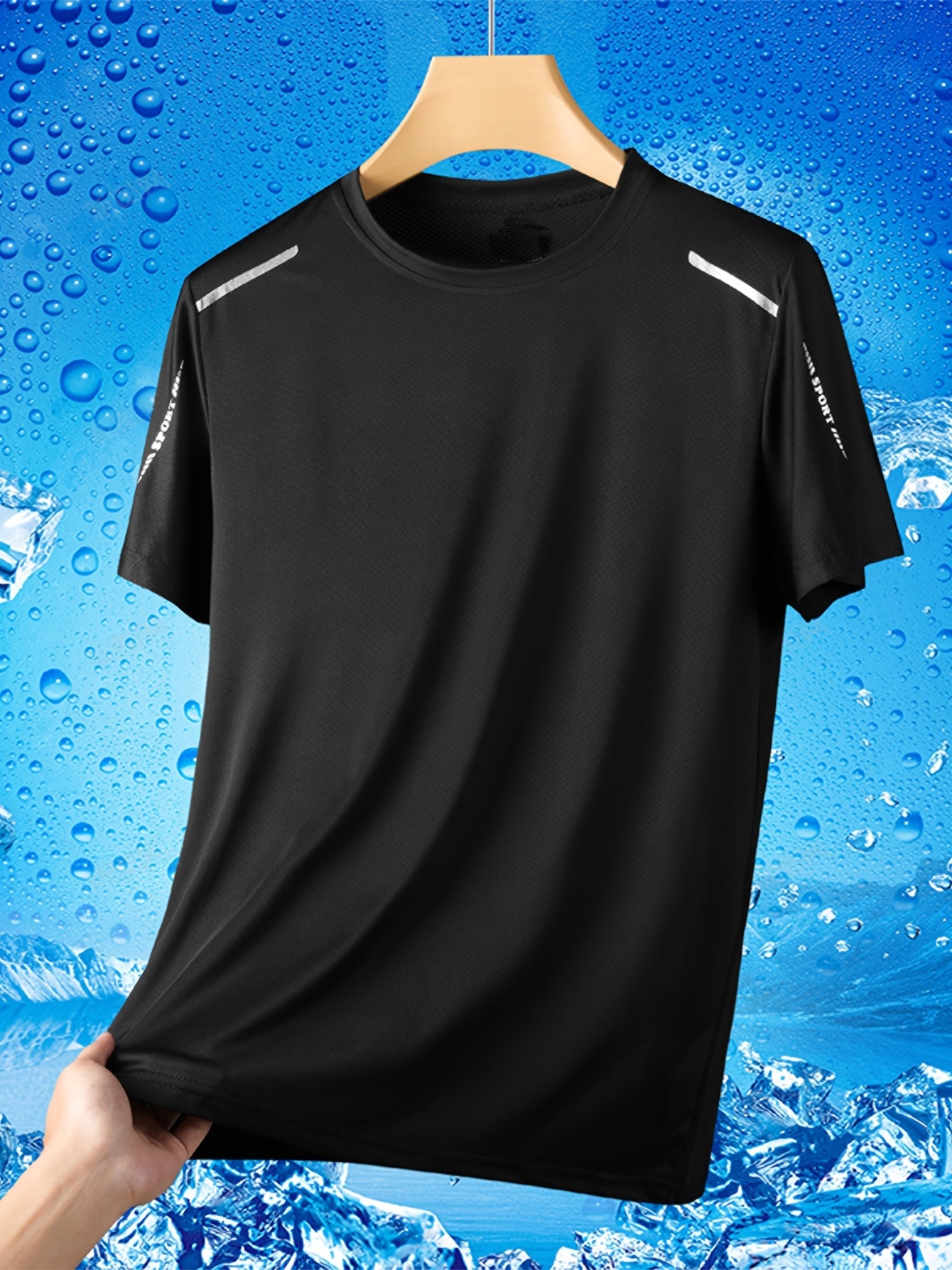 [5pcs Summer T-Shirts] 5pcs Men's Summer Fashion T-Shirts .