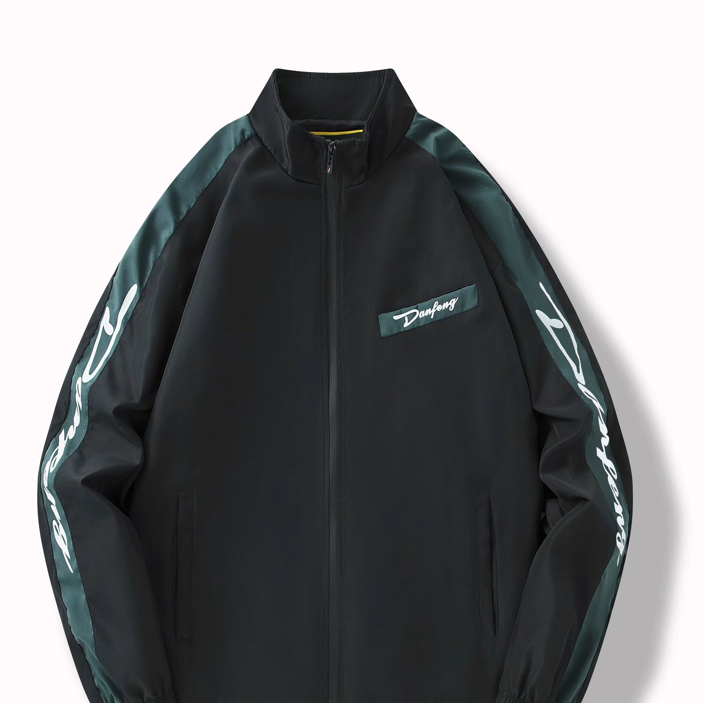 Men's Windproof Jackets With Pockets, Sports Active Top .