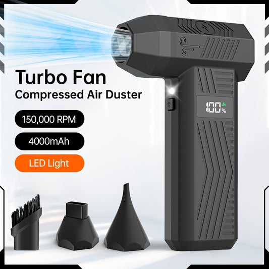 Personal Cooling Fan Blower for Dusting - Cordless Airflow .