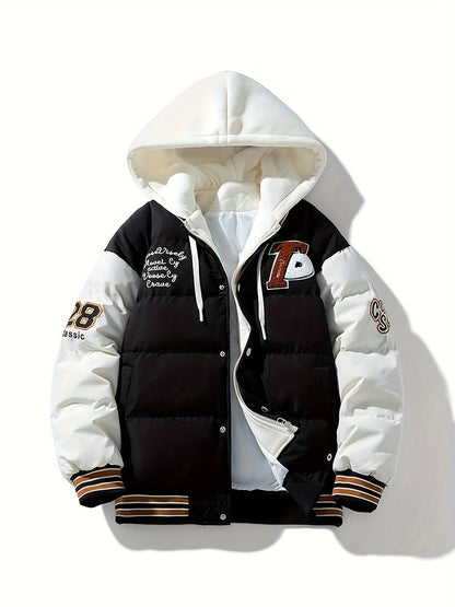 Men's Heavyweight Full-Zip Hooded Jacket .