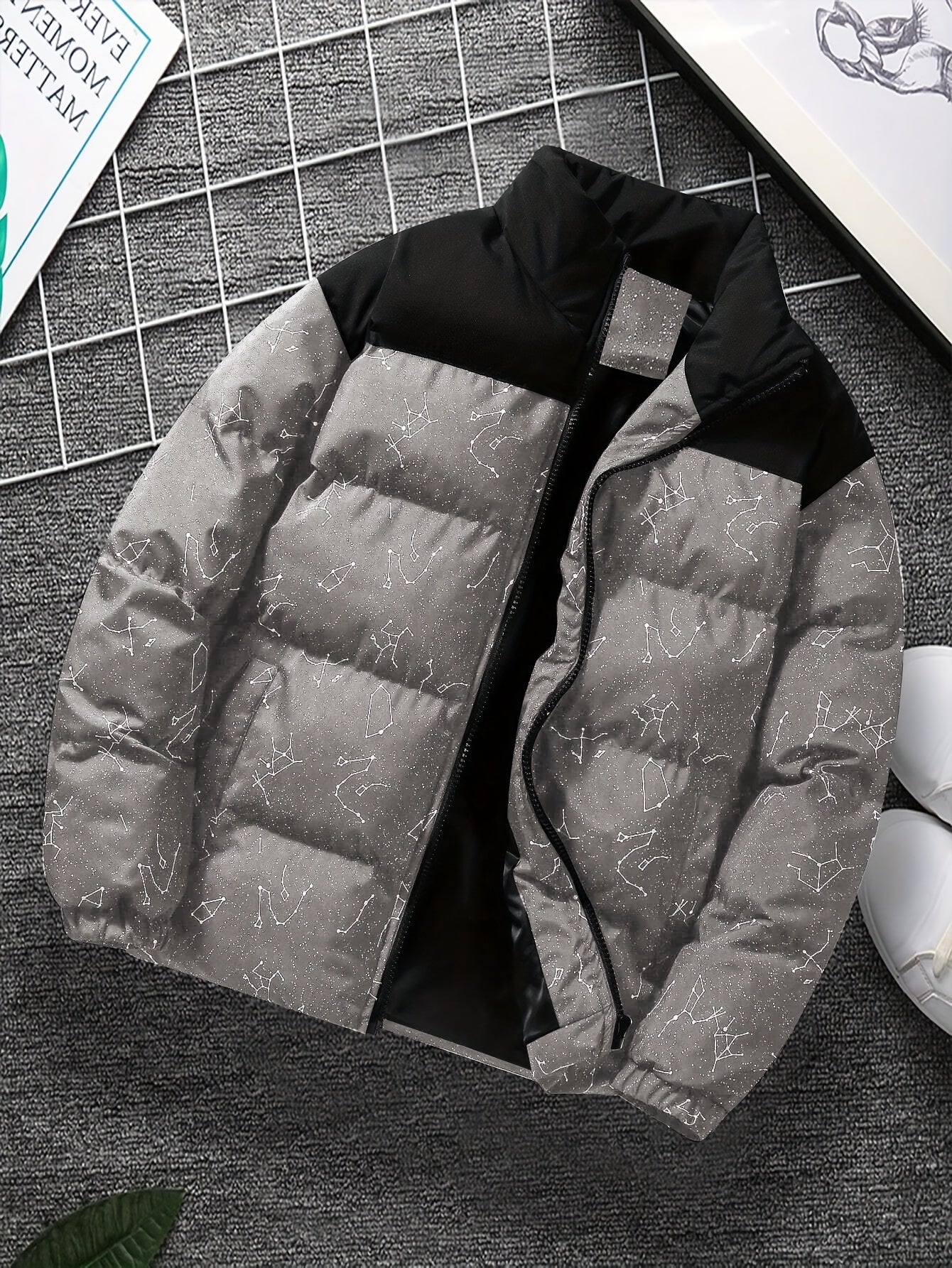 New Men's Winter Jacket and Bread Coat Warmth Suit