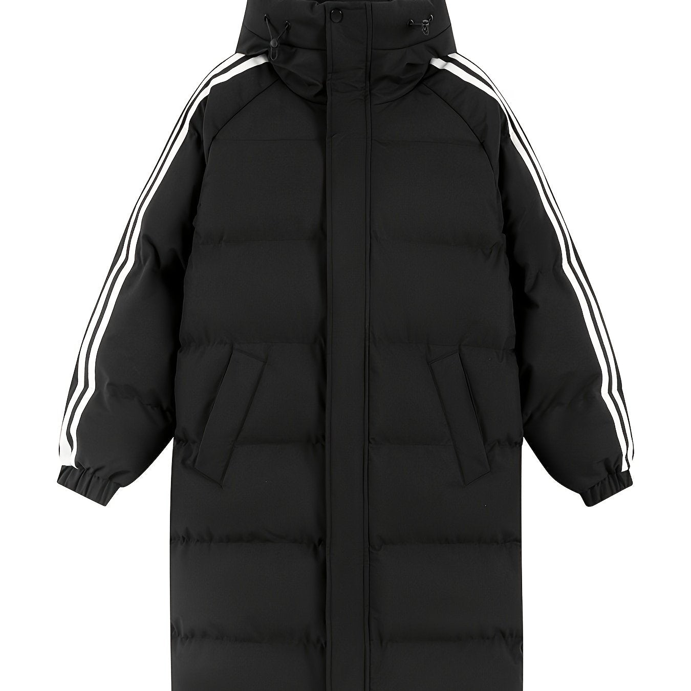 Men's Heavy-Duty Hooded Winter Coat .