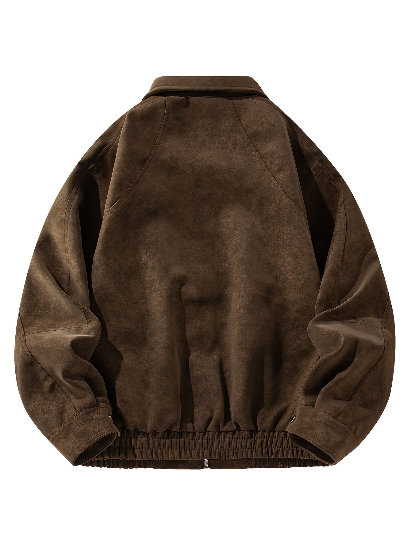 Men'S Vintage-Inspired Bomber Jacket .