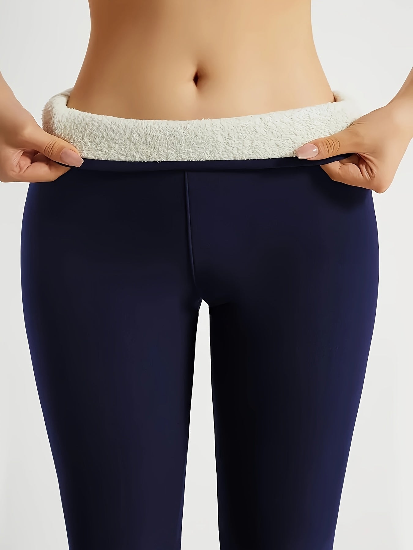 Sports Fitness Warm and Fleece Lined Tights