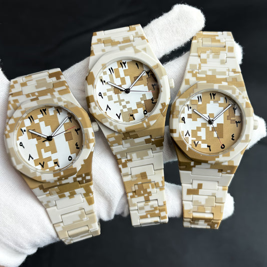 Men's Plastic Quartz Watch with Arabic Numeral Dial .