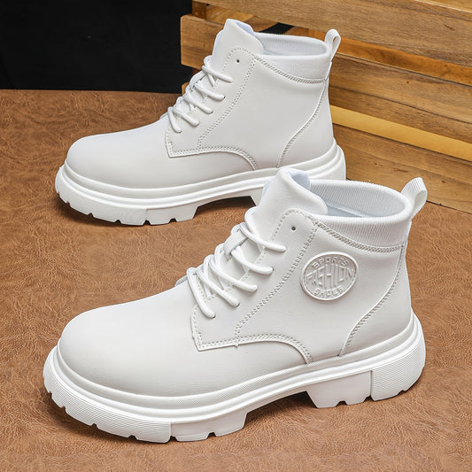 Unisex Fashion Mid-Top Hiking Boots.