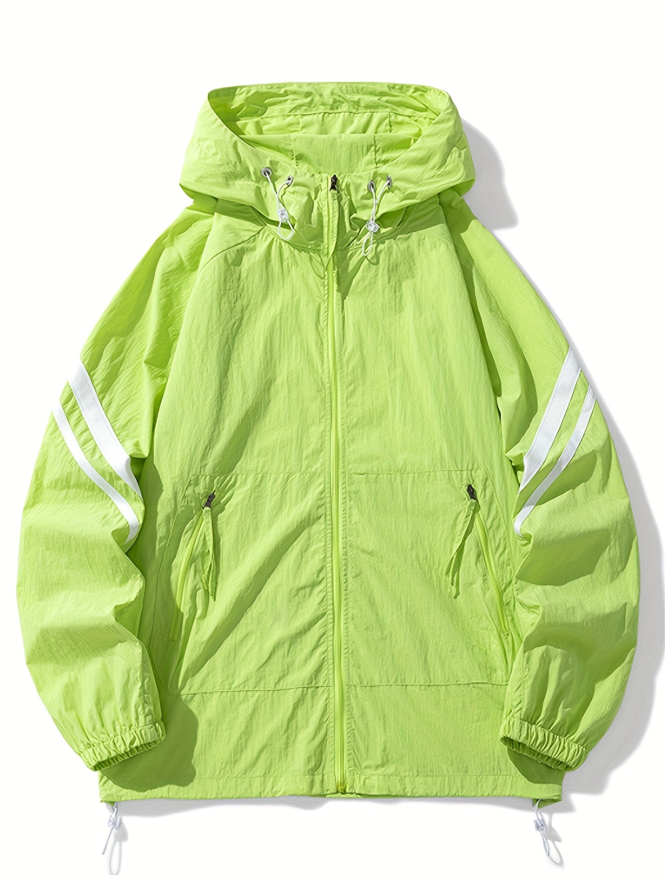 Ice Sliky Fiber Fabric Men'S Anti-Mosquito Fishing Jacket .