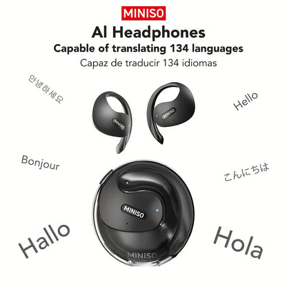MINISO X15 Pro Wireless Earbuds - Intelligent Translation, Noise Cancellation.