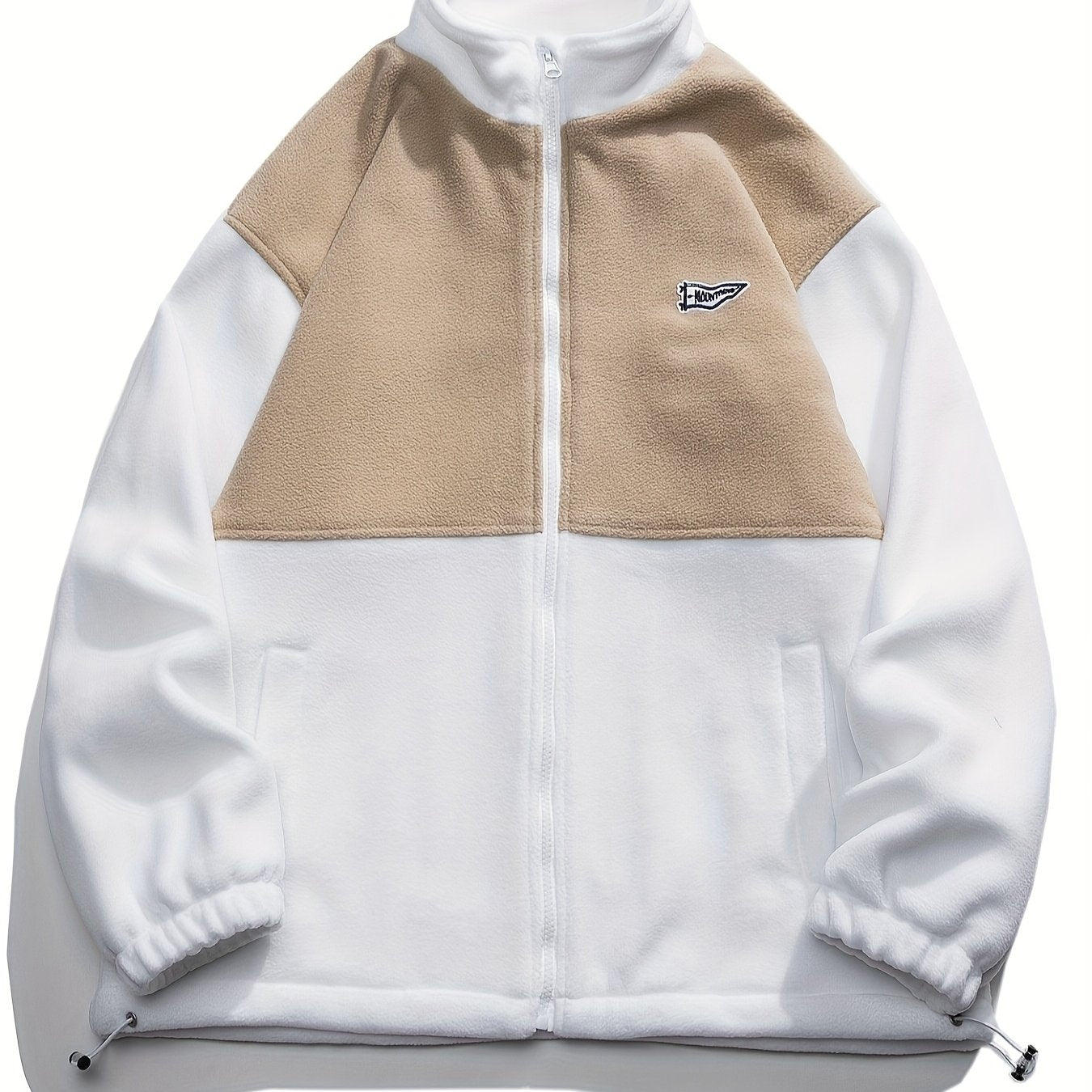 Stylish Men's Color Block Jacket .