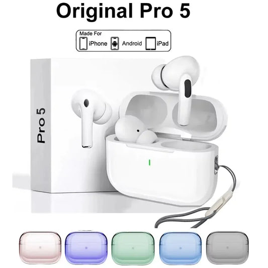 Original Pro 5 TWS Max Wireless Bluetooth Earphones Sport Earbuds  .
