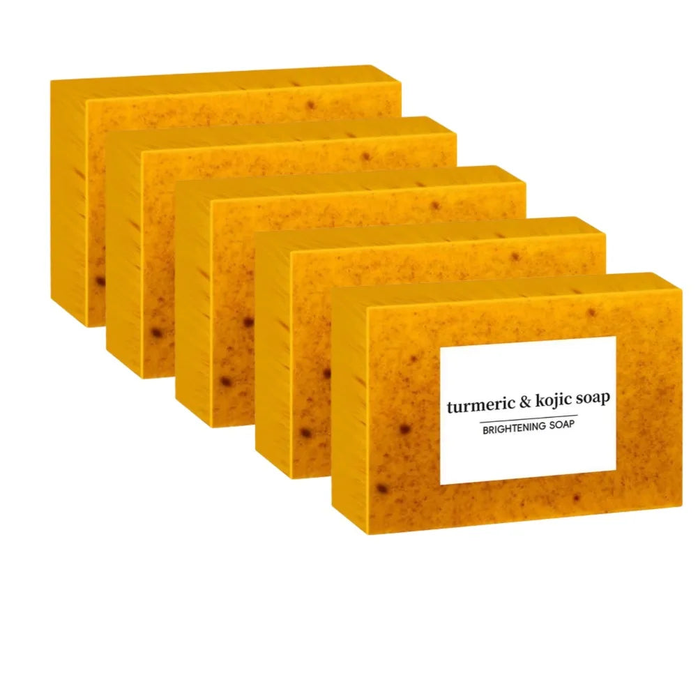100g Turmeric Hand Made Soap, Lemon Kojic Acid Soap,