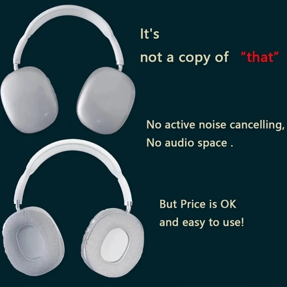 New P9 Wireless Bluetooth Headphones .