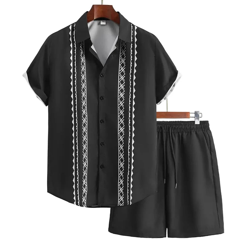 Hawaii Beach Holiday Mens Shirt Short .