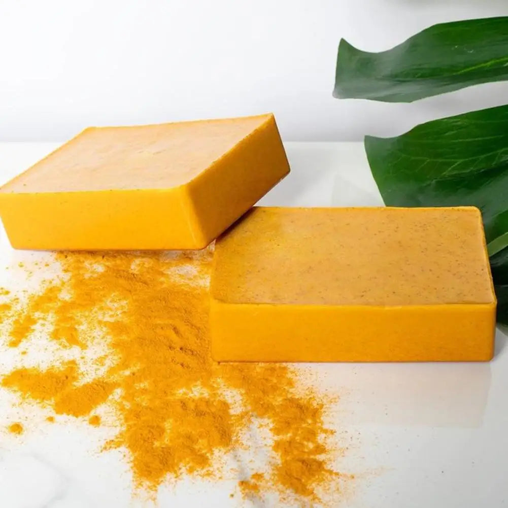100g Turmeric Hand Made Soap, Lemon Kojic Acid Soap,