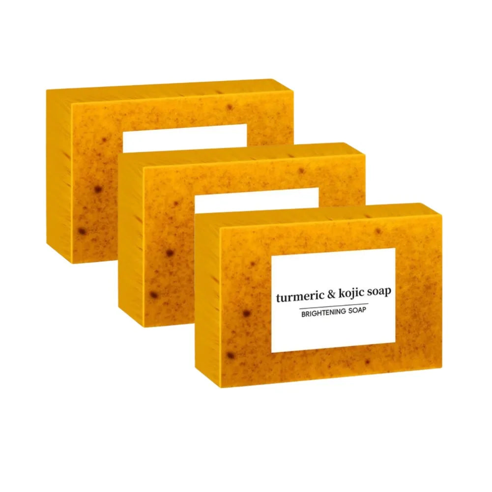 100g Turmeric Hand Made Soap, Lemon Kojic Acid Soap,