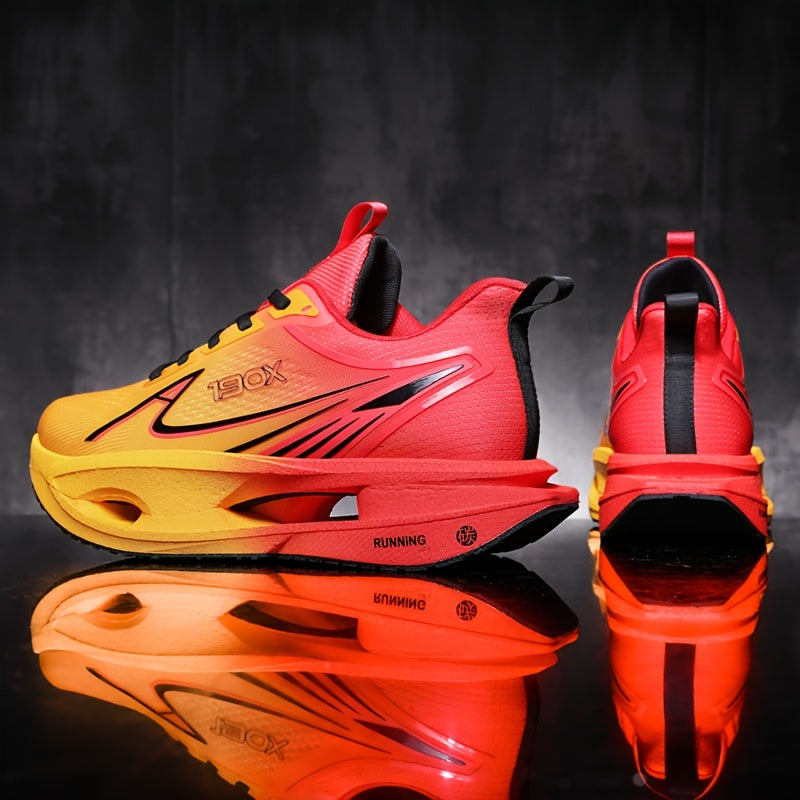 Men's Sneakers - Lightweight Running Shoes with Cushioned MD Sole.
