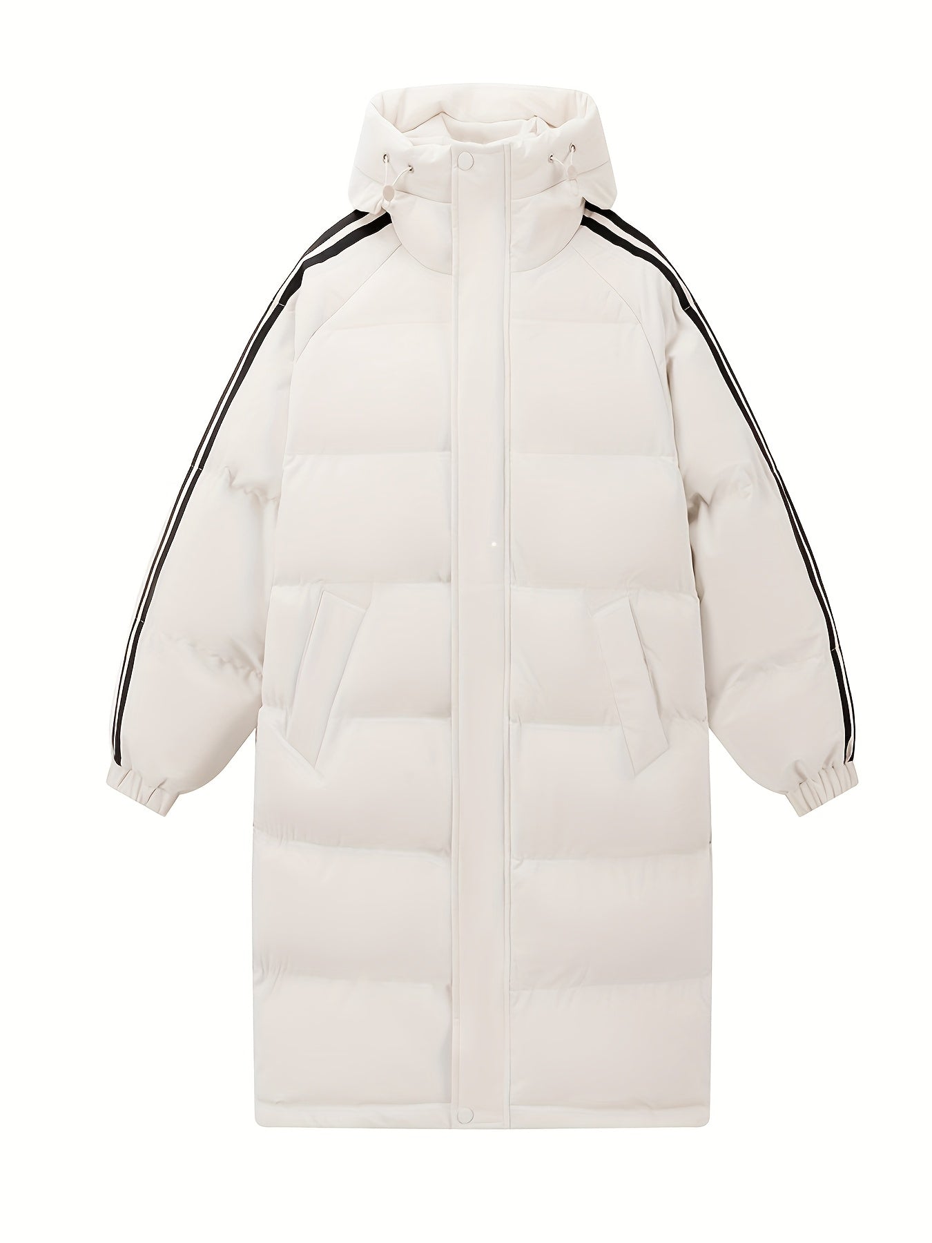 Men's Heavy-Duty Hooded Winter Coat .