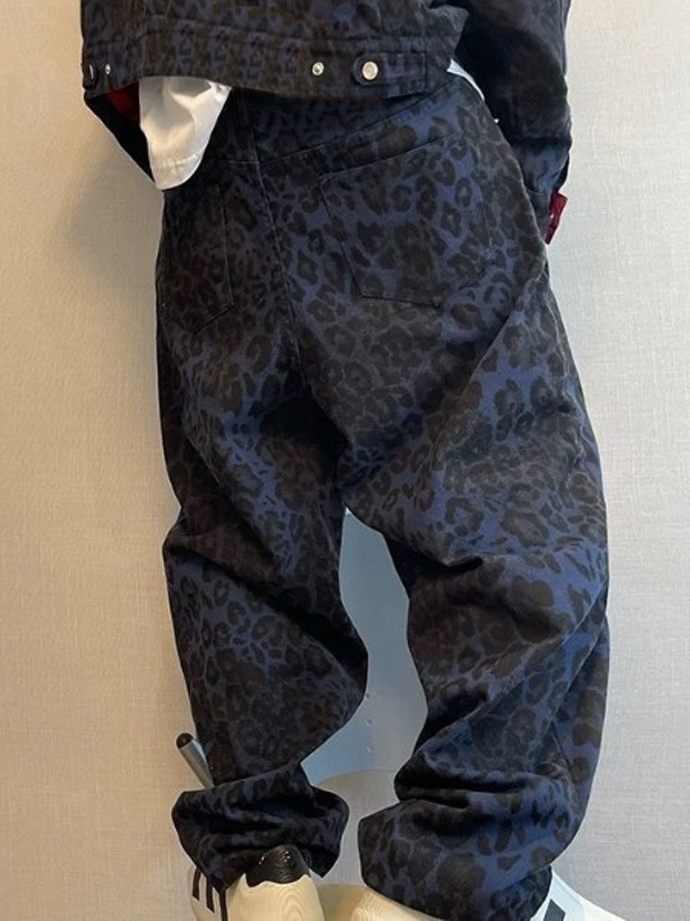 Men's Casual Loose Fit Printed Long Pants