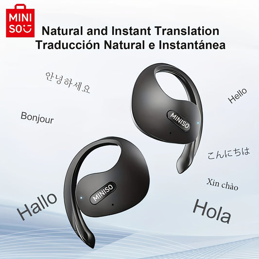 MINISO X15 Pro Wireless Earbuds - Intelligent Translation, Noise Cancellation.