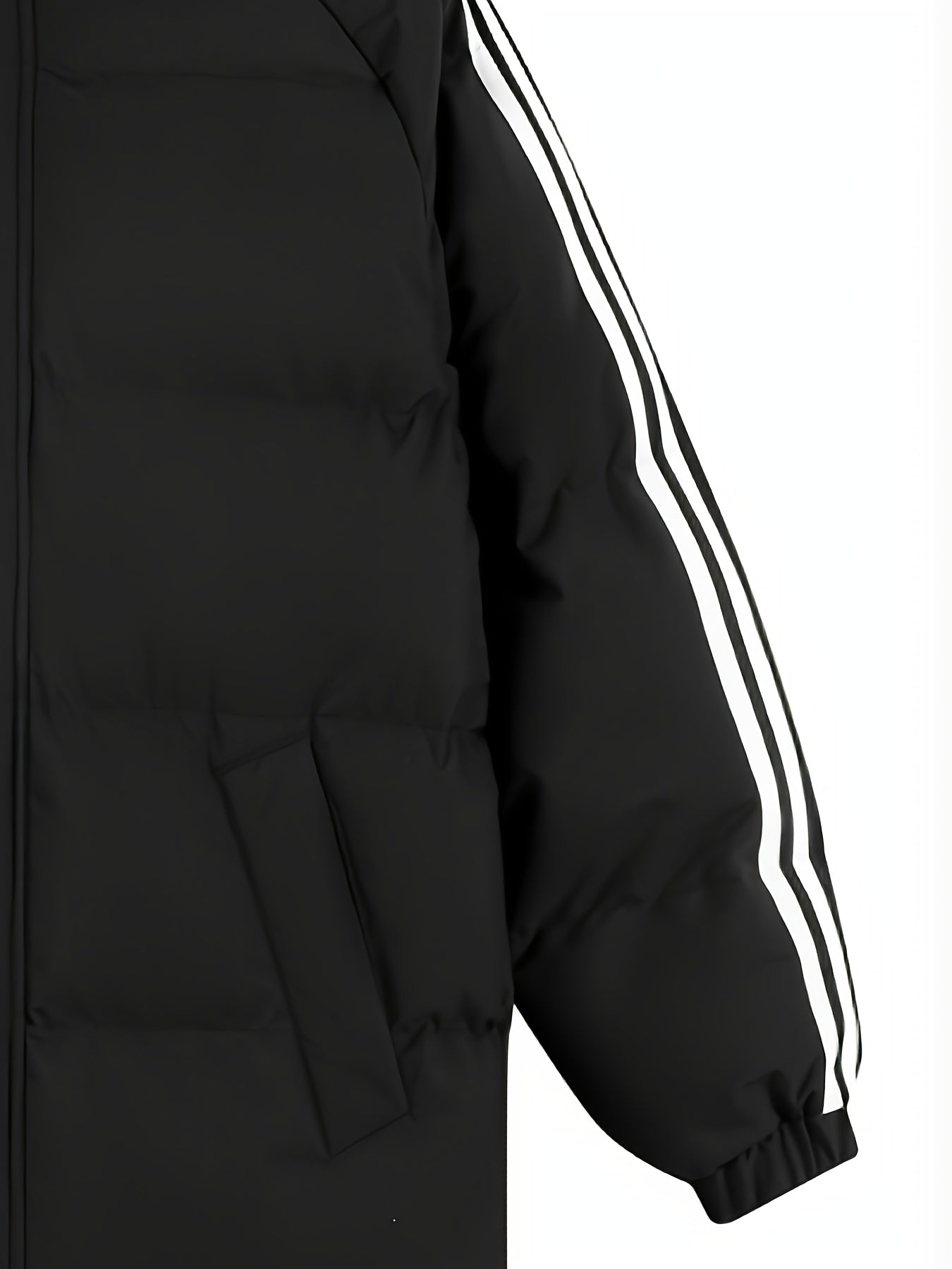 Men's Heavy-Duty Hooded Winter Coat .