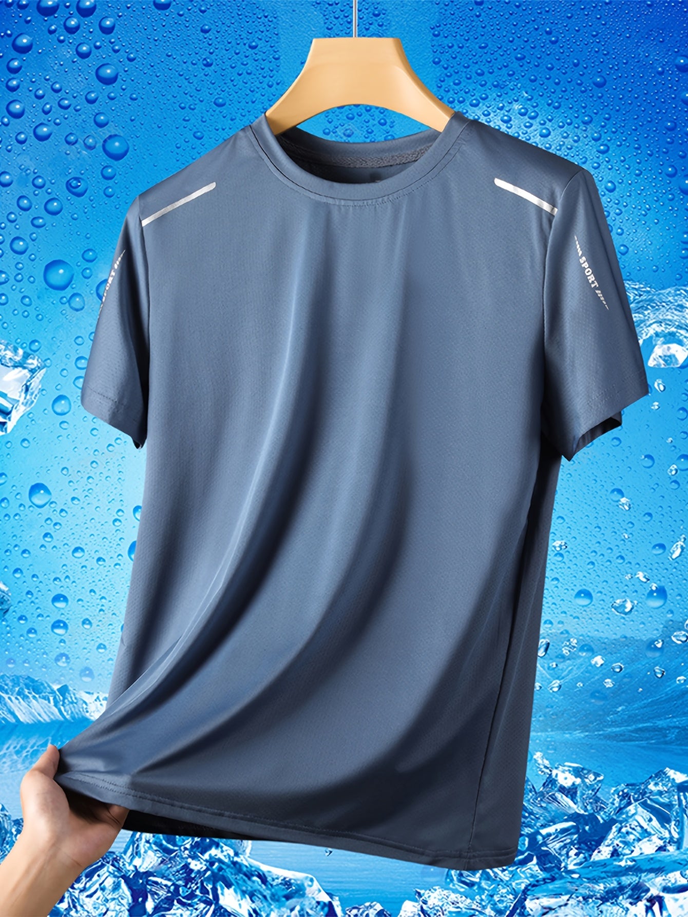 [5pcs Summer T-Shirts] 5pcs Men's Summer Fashion T-Shirts .