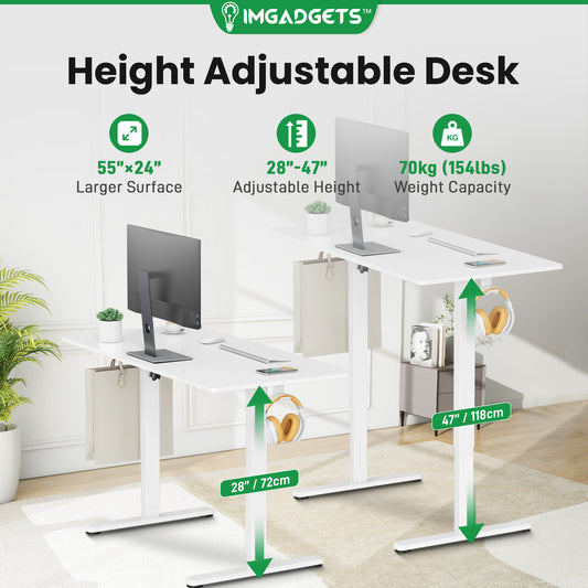 IMGadgets Standing Electric Adjustable Desk .
