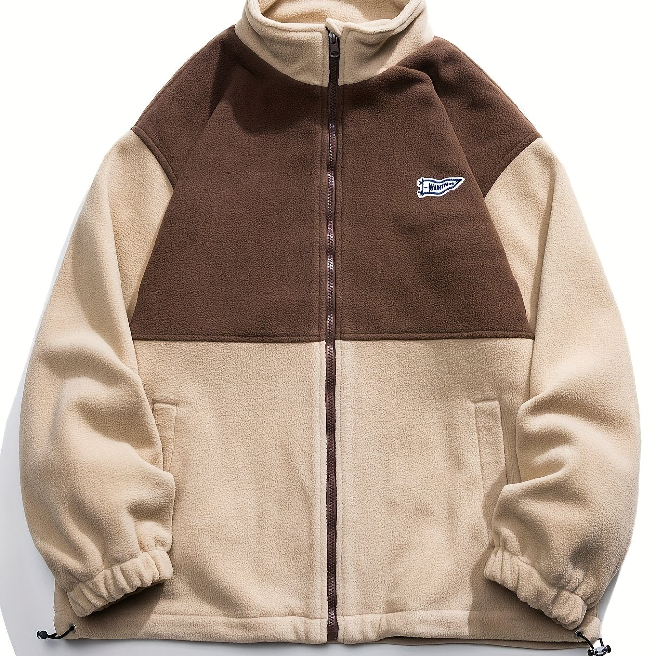 Stylish Men's Color Block Jacket .