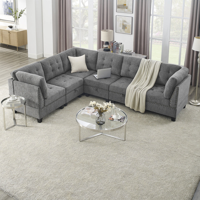 Ottoman Sofa for Modular Sectional